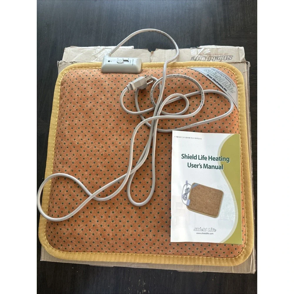 Shield Life EMF Filtering Warming Heating Pad 18x18 Made In Korea